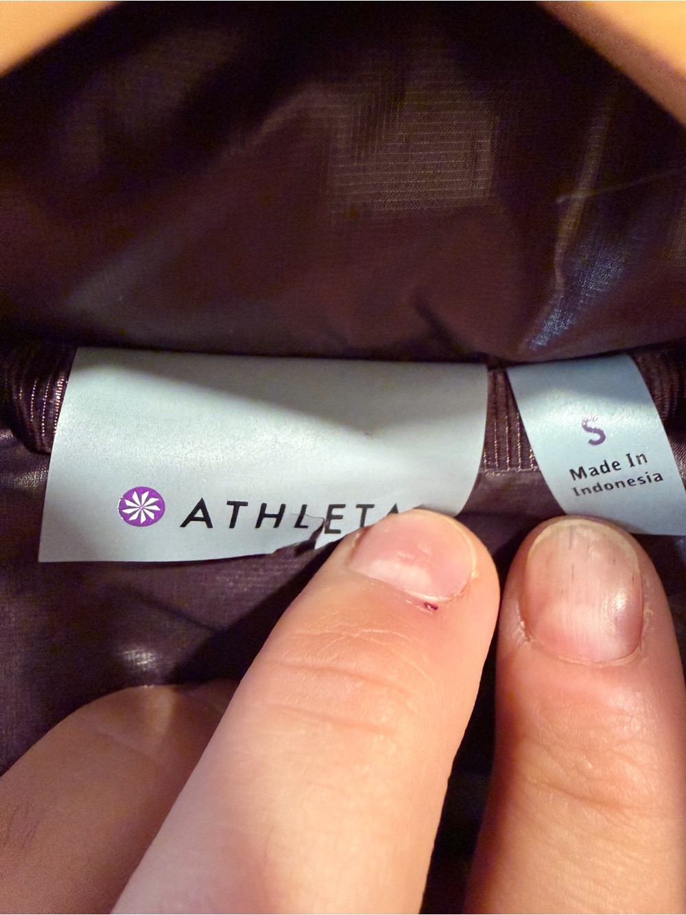 ATHLETA DOWNABOUT ASYMMETRICAL ZIP PUFFER DOWN FILLED VEST - Picture 5 of 7